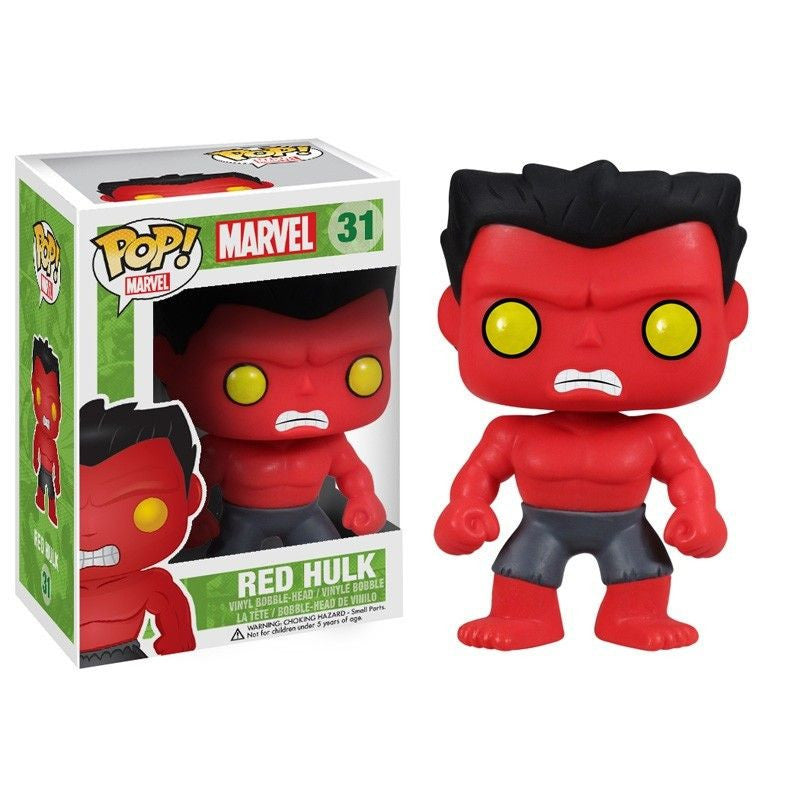 Marvel Pop! Vinyl Bobblehead Red Hulk [31] - Fugitive Toys