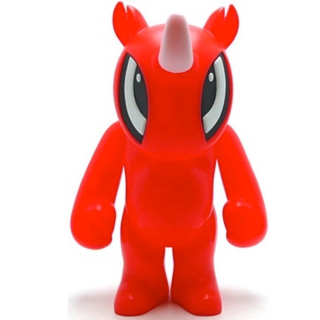 Kuso Vinyl x My Tummy Toys Jouwe Red Vinyl Figure by Marine Ramdhani - Fugitive Toys