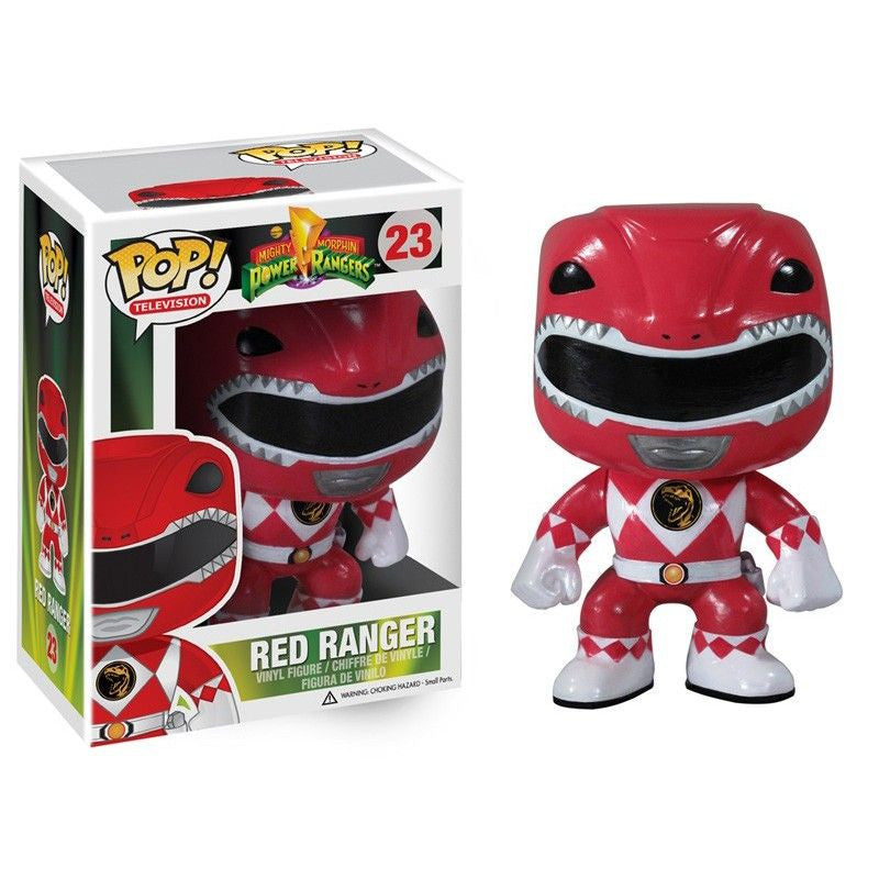 Mighty Morphin Power Rangers Pop! Vinyl Figure Red Ranger [23] - Fugitive Toys