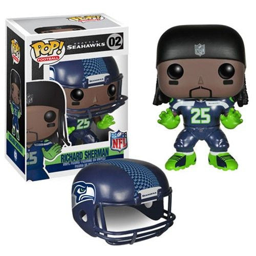 NFL Pop! Vinyl Figure Richard Sherman [Seattle Seahawks] - Fugitive Toys