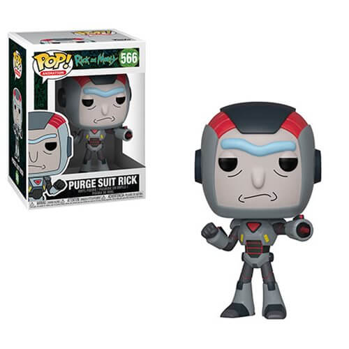 Rick and Morty Pop! Vinyl Figure Purge Suit Rick [566] - Fugitive Toys