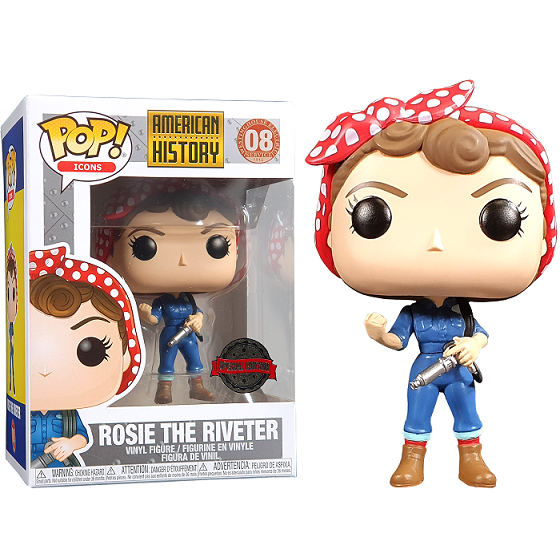 American History Pop! Vinyl Figure The Riveter [08] - Fugitive Toys