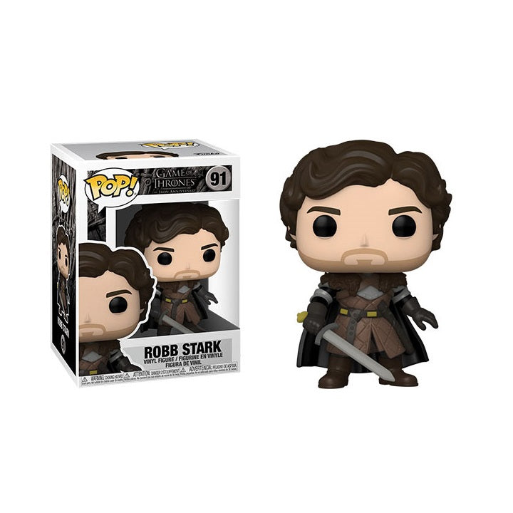 Game of Thrones Pop! Vinyl Figure Robb Stark with Sword [91] - Fugitive Toys