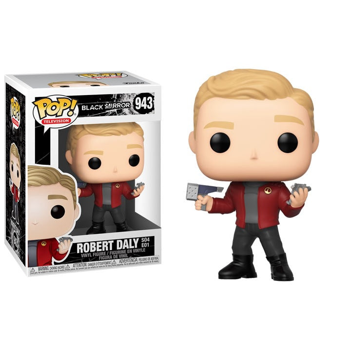 Black Mirror Pop! Vinyl Figure Robert Daly (USS Callister) [943] - Fugitive Toys