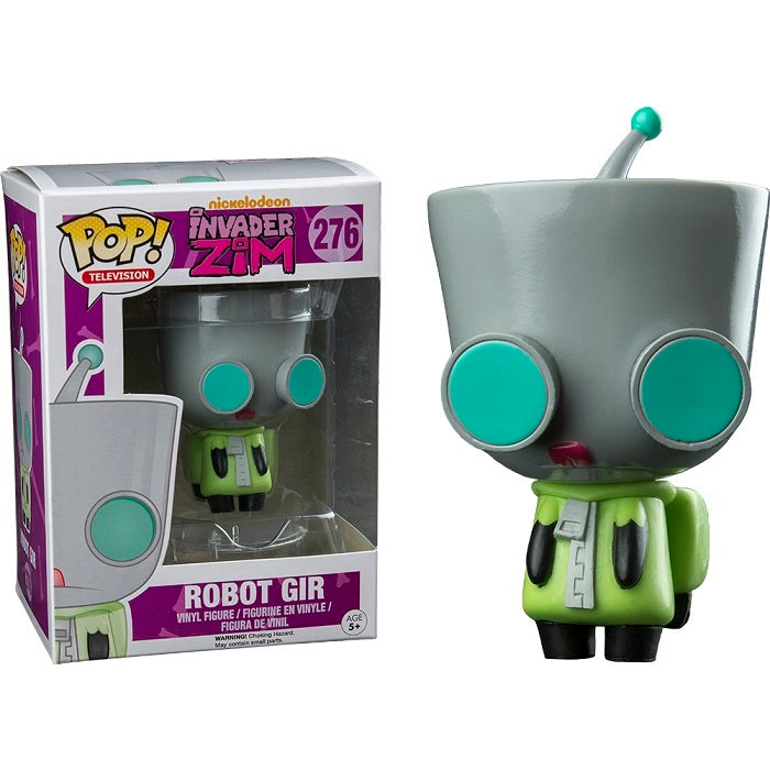 Invader Zim Pop! Vinyl Figure Robot Gir [276] - Fugitive Toys