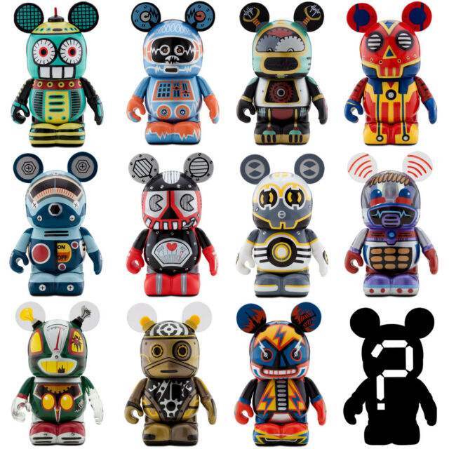 Disney Vinylmation Robots Series 1: (1 Blind Box) - Fugitive Toys