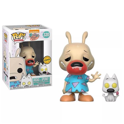 Rocko's Modern Life Pop! Vinyl Figure Rocko and Spunky (Chase) [320] - Fugitive Toys