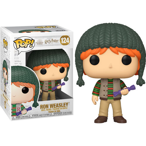 Harry Potter Pop! Vinyl Figure Holiday Ron Weasley [124] - Fugitive Toys