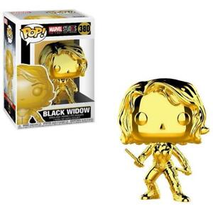 Marvel Studios 10 Pop! Vinyl Figure Black Widow Gold Chrome [380] - Fugitive Toys