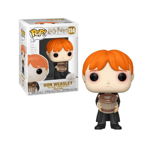 Harry Potter Pop! Vinyl Figure Ron Weasley (Puking Slugs with Bucket) [114] - Fugitive Toys