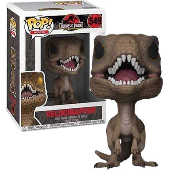 Jurassic Park Pop! Vinyl Figure Velociraptor (Black Eyes) [549] - Fugitive Toys