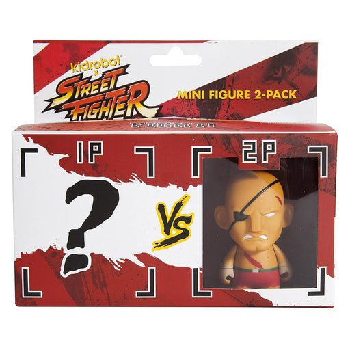 Street Fighter x Kidrobot Mini Figure 2 Pack: Sagat - Fugitive Toys