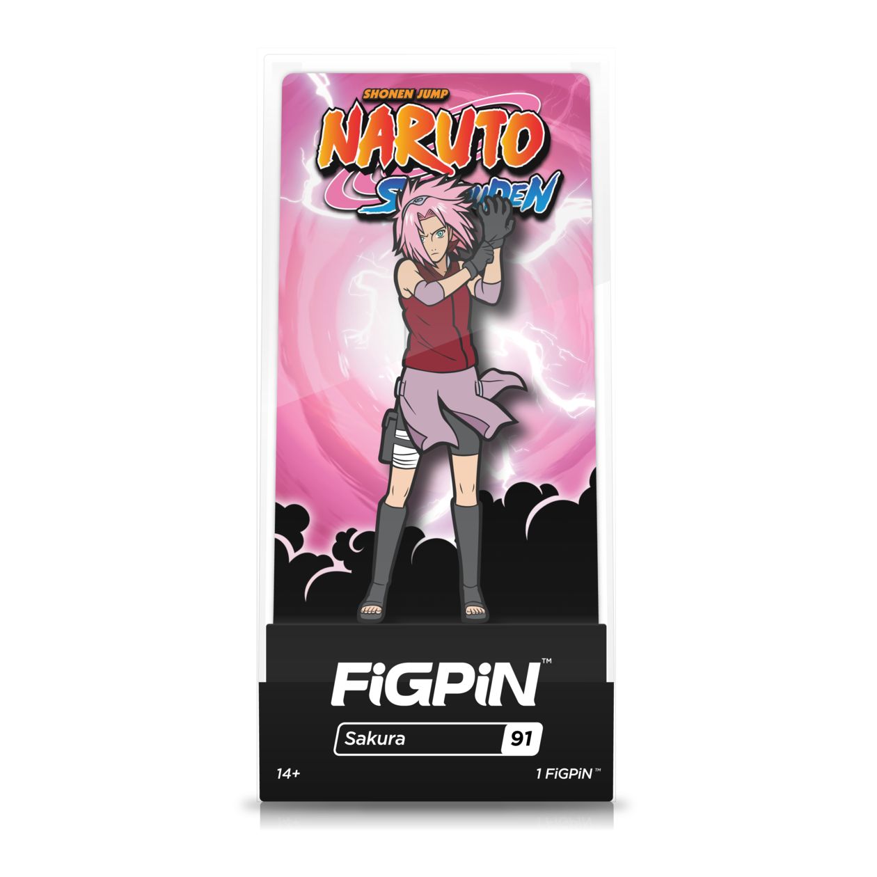 Naruto Shippuden: FiGPiN Enamel Pin Sakura [91] - Fugitive Toys