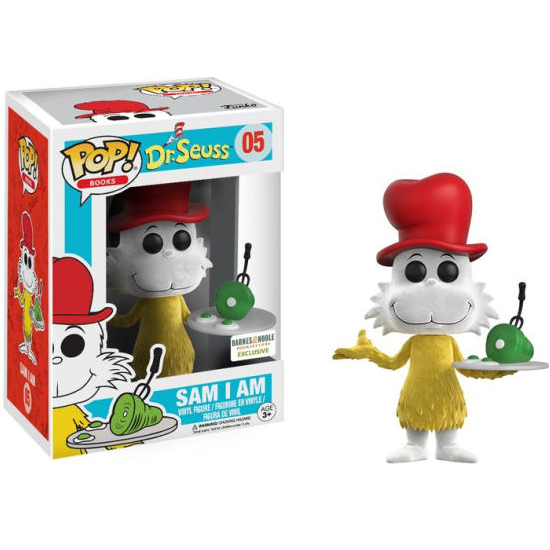 Dr. Seuss Pop! Vinyl Figure Sam I Am (Flocked) [05] - Fugitive Toys