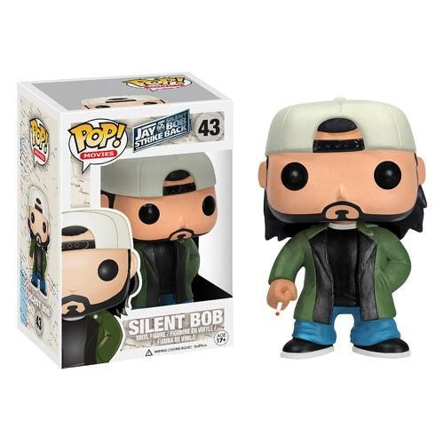 Movies Pop! Vinyl Figure Silent Bob [Jay & Silent Bob] [43] - Fugitive Toys