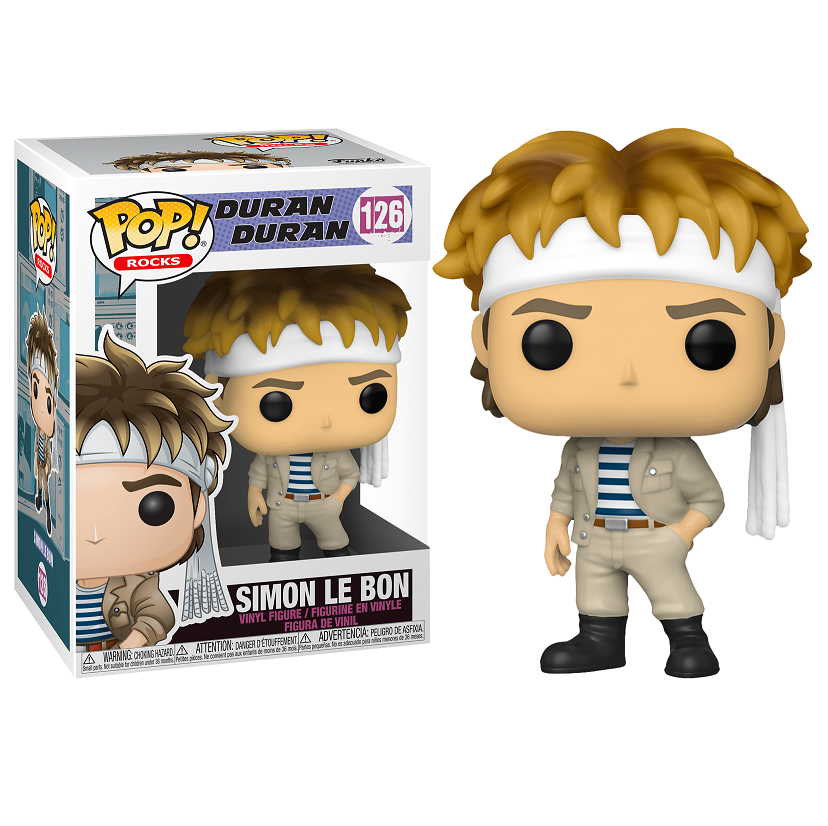 Duran Duran Pop! Vinyl Figure Simon Le Bon [126] - Fugitive Toys