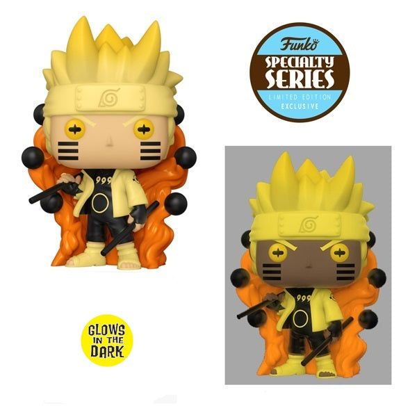 Naruto Shippuden Pop! Vinyl Figure Naruto Six Path Sage GITD [932] - Fugitive Toys