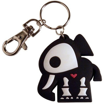 Skelanimals Elle the Elephant (Glow in the Dark) Keychain - Fugitive Toys