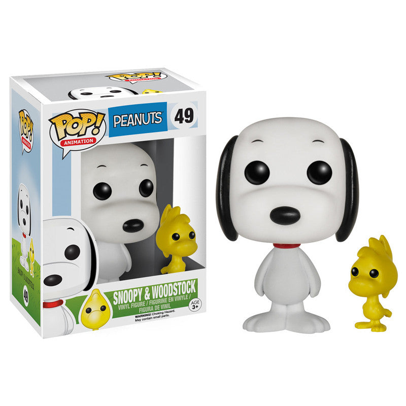 Peanuts Pop! Vinyl Figure Snoopy & Woodstock [49] - Fugitive Toys