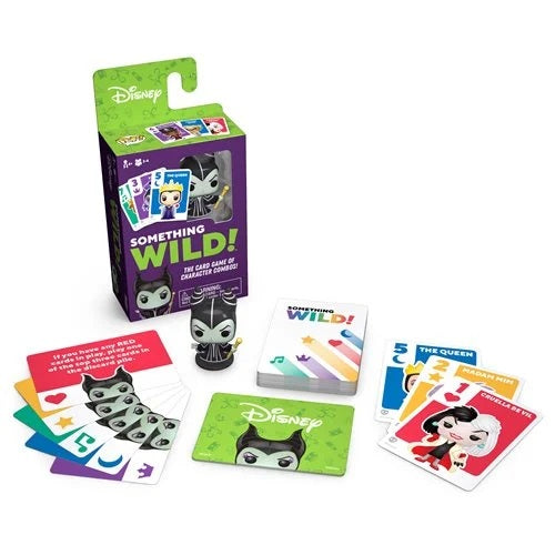 Disney Something Wild Pop! Card Game Villains Maleficent - Fugitive Toys