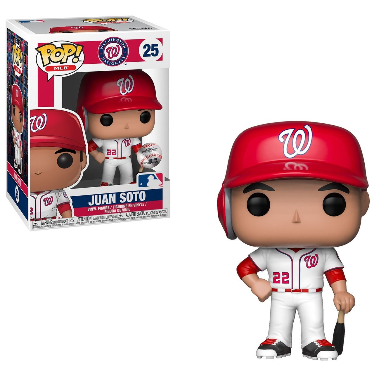 MLB Pop! Vinyl Figure Juan Soto [Washington Nationals] [25] - Fugitive Toys