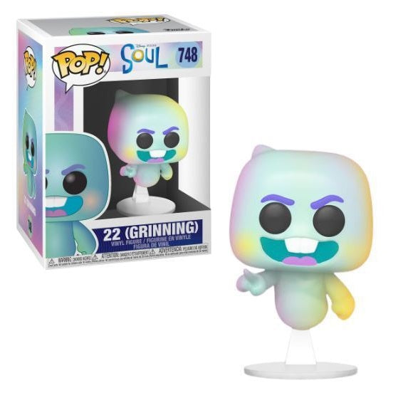 Disney Pixar Soul Pop! Vinyl Figure 22 (Grinning) [748] - Fugitive Toys