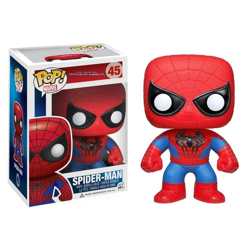 Marvel The Amazing Spider-Man 2 Pop! Vinyl Figure Spider-Man [45] - Fugitive Toys