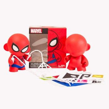 Marvel x Kidrobot Mini Munny 4-Inch: Spider-man - Fugitive Toys