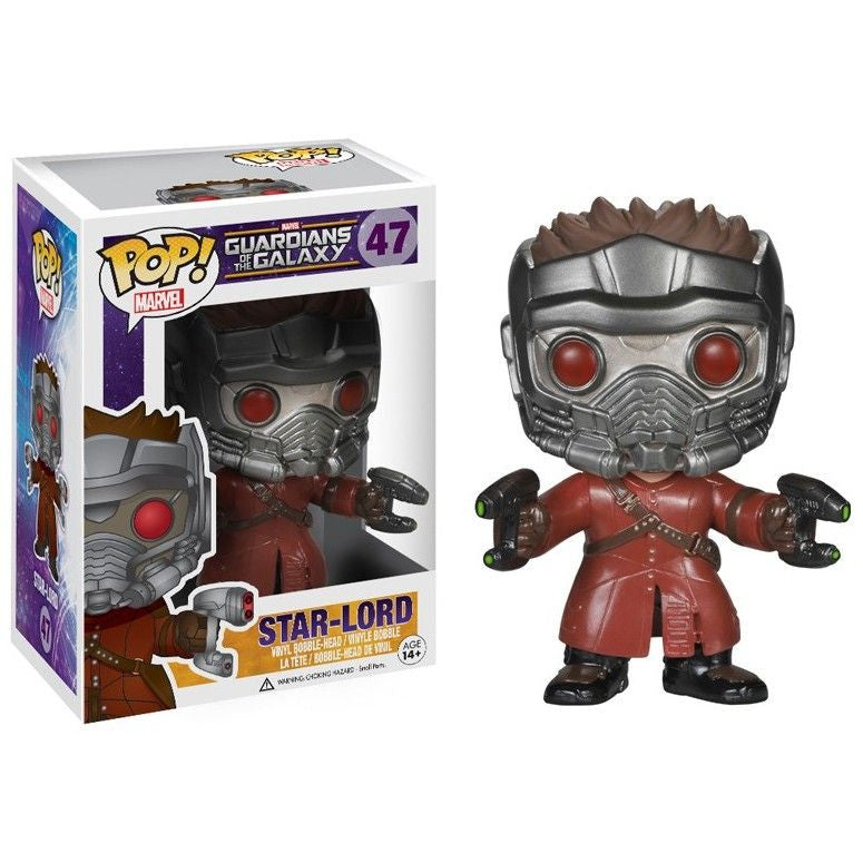 Marvel Guardians of the Galaxy Pop! Vinyl Bobblehead Star Lord - Fugitive Toys