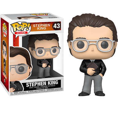 Icons Pop! Vinyl Figure Stephen King [43] - Fugitive Toys