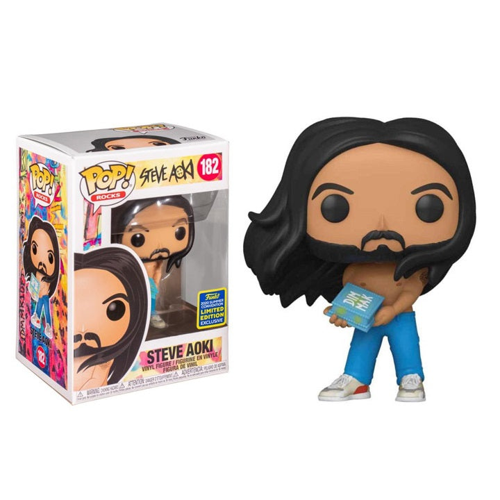 Rocks Pop! Vinyl Figure Steve Aoki (2020 Summer Convention Exclusive) [182] - Fugitive Toys