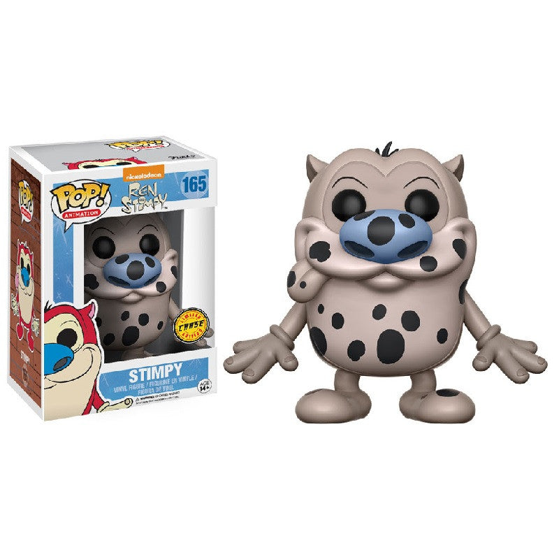 Ren & Stimpy Pop! Vinyl Figure Stimpy [Chase] - Fugitive Toys