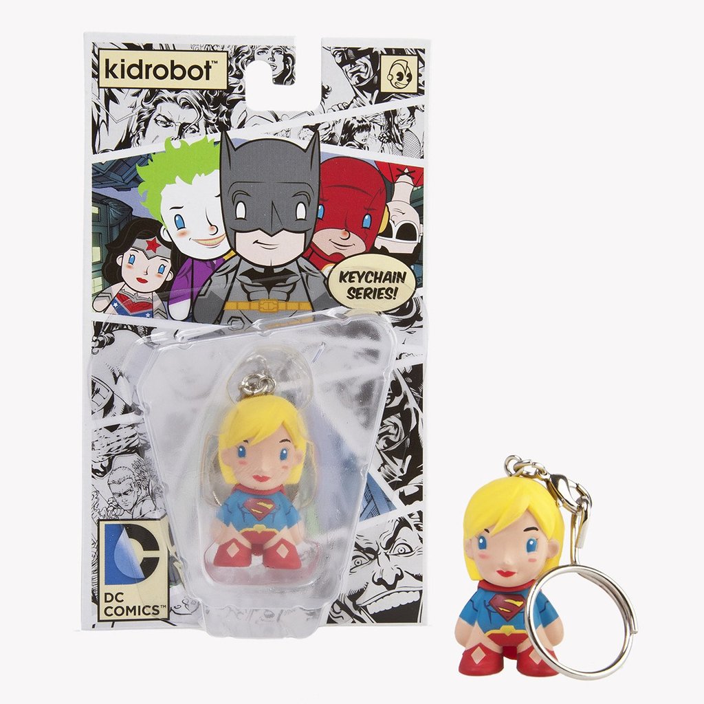 Kidrobot x DC Comics Keychain Series - Supergirl - Fugitive Toys