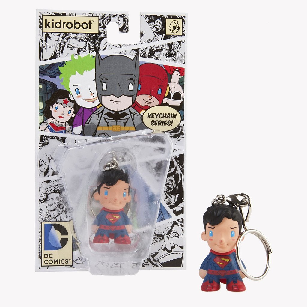 Kidrobot x DC Comics Keychain Series - Superman - Fugitive Toys