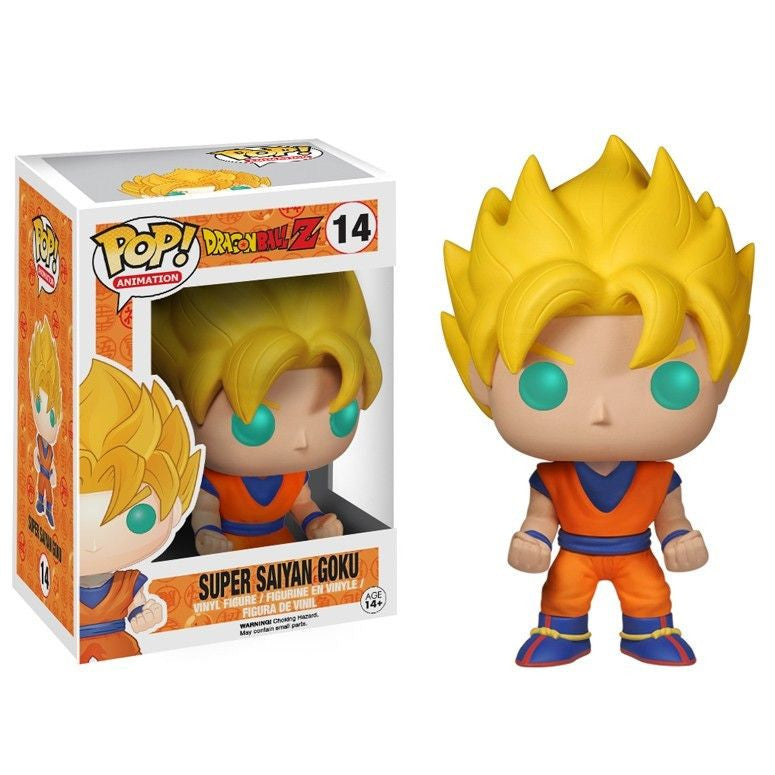 Dragon Ball Z Pop! Vinyl Figure Super Saiyan Goku [14] - Fugitive Toys