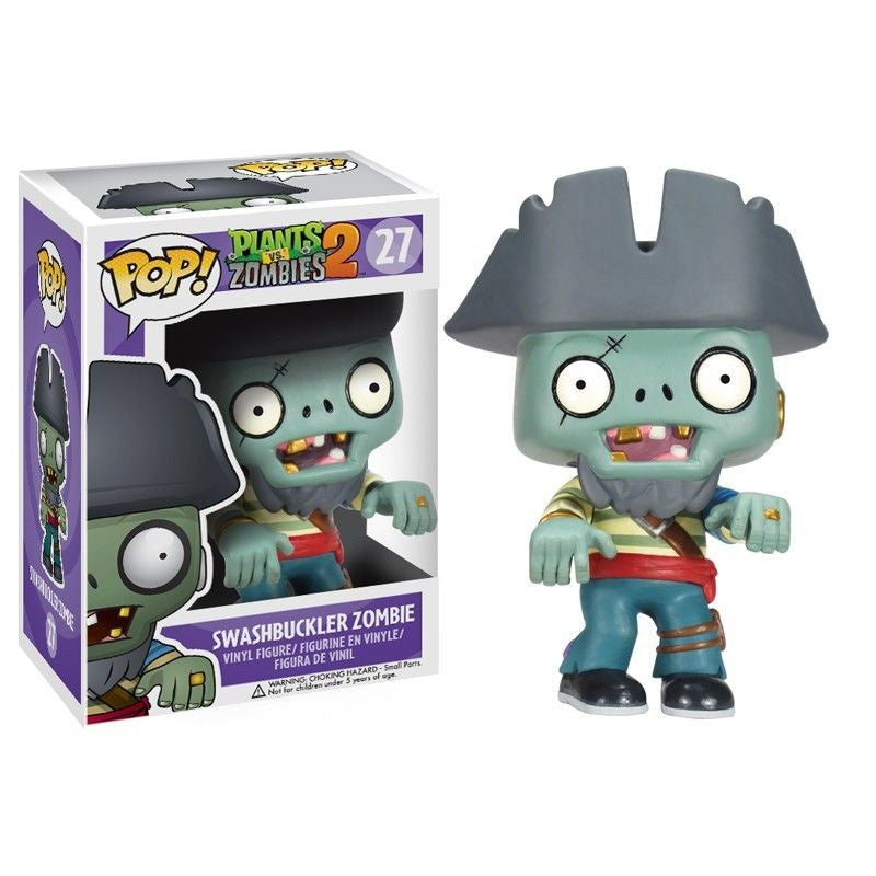 Plants vs. Zombies 2 Pop! Vinyl Figure Swashbuckler Zombie - Fugitive Toys