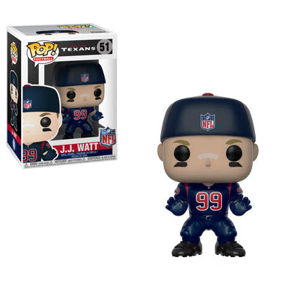 NFL Pop! Vinyl Figure JJ Watt (Color Rush) [Houston Texans] [51] - Fugitive Toys