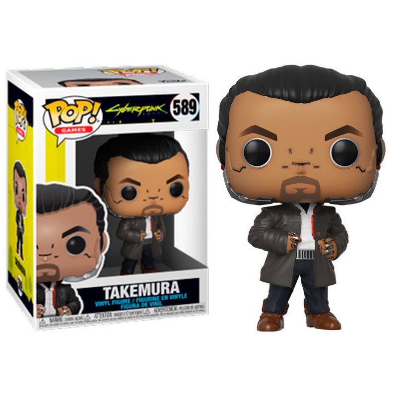 Cyberpunk 2077 Pop! Vinyl Figure Takemura [589] - Fugitive Toys