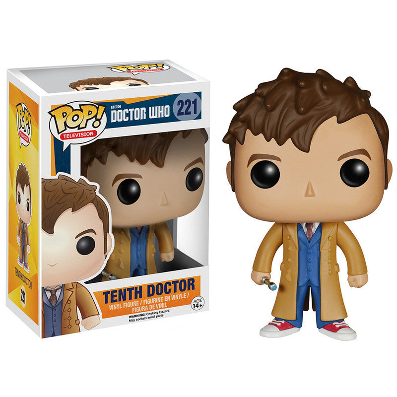 Doctor Who Pop! Vinyl Figure Tenth Doctor [221] - Fugitive Toys