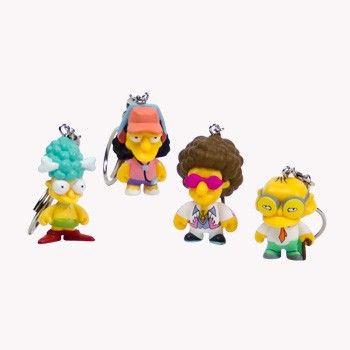 Kidrobot The Simpsons Keychains Series: (1 Blind Box) - Fugitive Toys