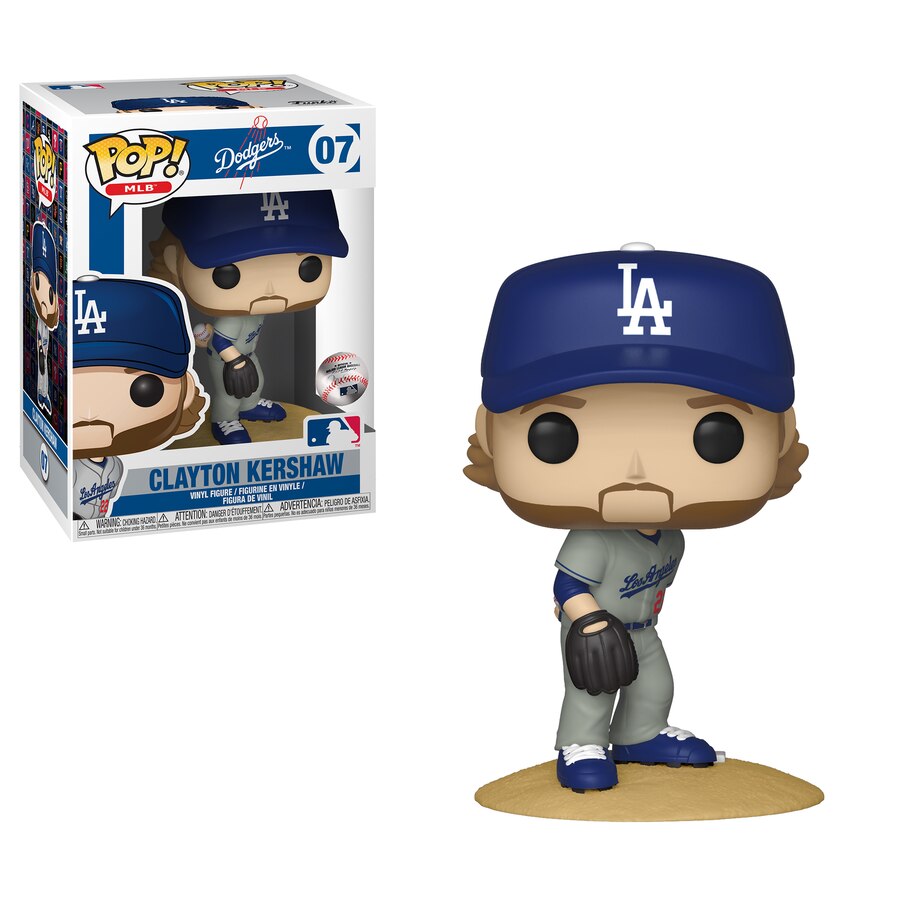 MLB Pop! Vinyl Figure Clayton Kershaw (New Jersey) [LA Dodgers] [07] - Fugitive Toys