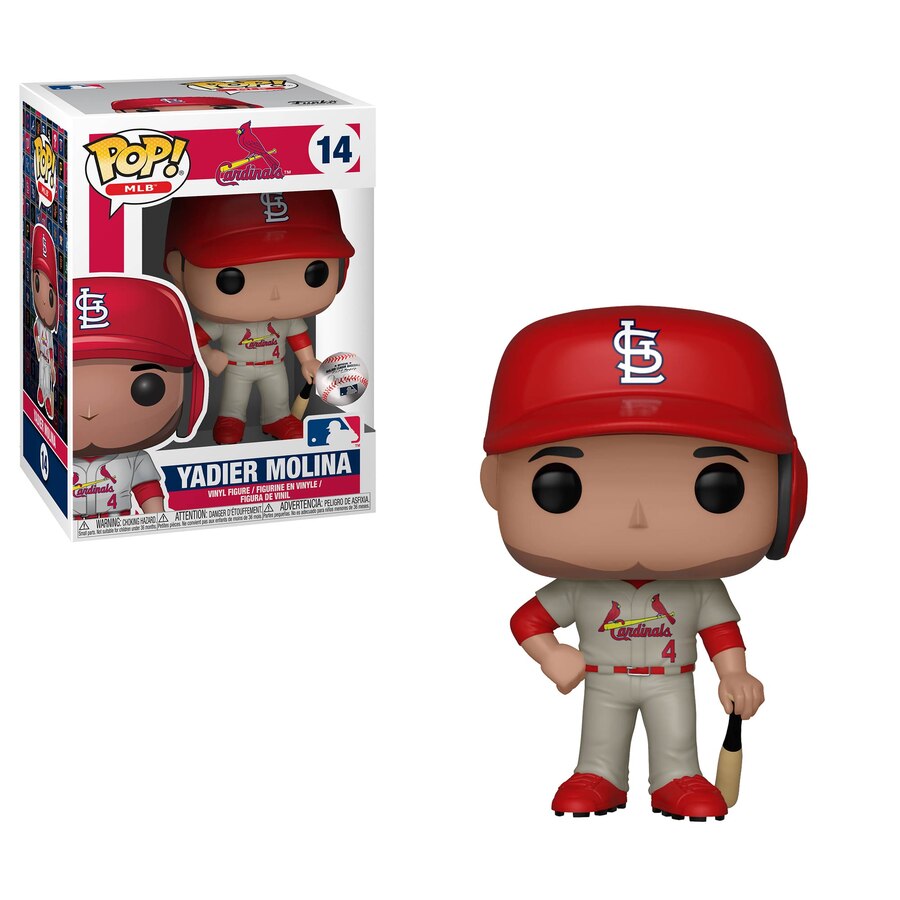 MLB Pop! Vinyl Figure Yadier Molina (New Jersey) [St. Louis Cardinals] [14] - Fugitive Toys