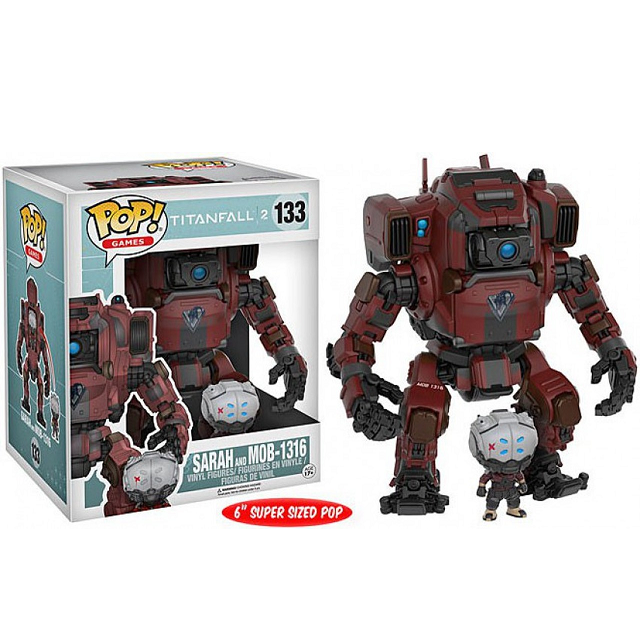 Titanfall Pop! Vinyl Figure Sarah and MOB-1316 6