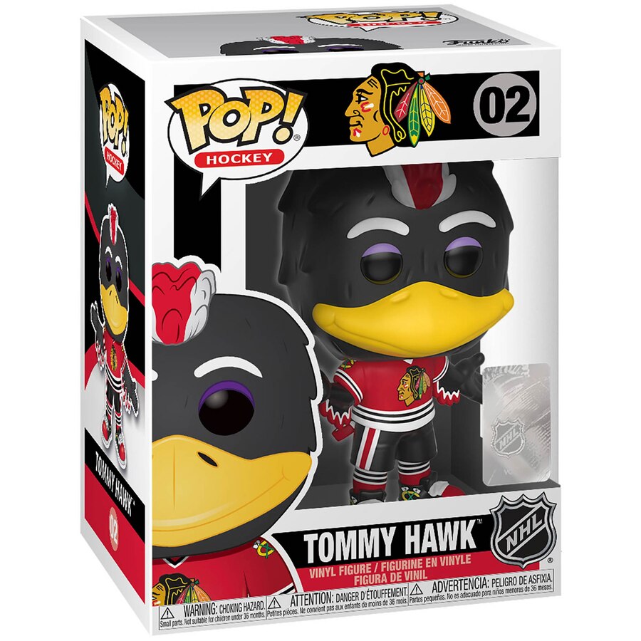 NHL Mascots Pop! Vinyl Figure Tommy Hawk [Chicago Blackhawks] [02] - Fugitive Toys