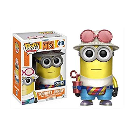 Despicable Me 3 Pop! Vinyl Figures Metallic Tourist Jerry [419] - Fugitive Toys