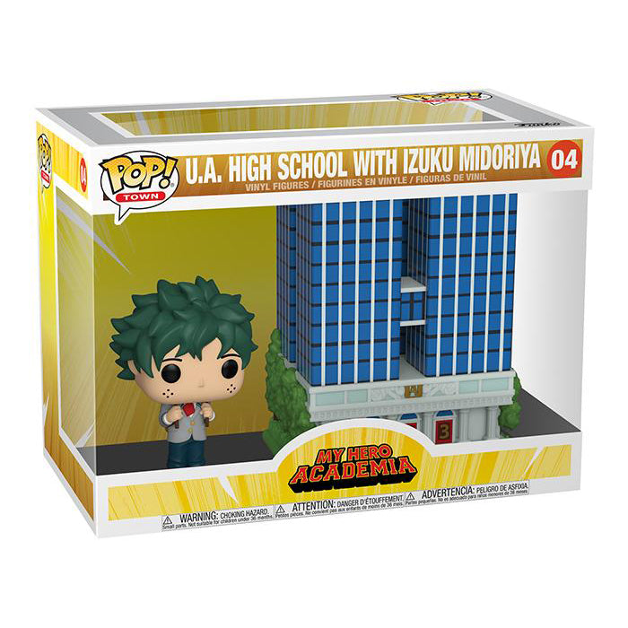 My Hero Academia Town Pop! Vinyl Figure U.A. High School with Izuku Midoriya [04] - Fugitive Toys