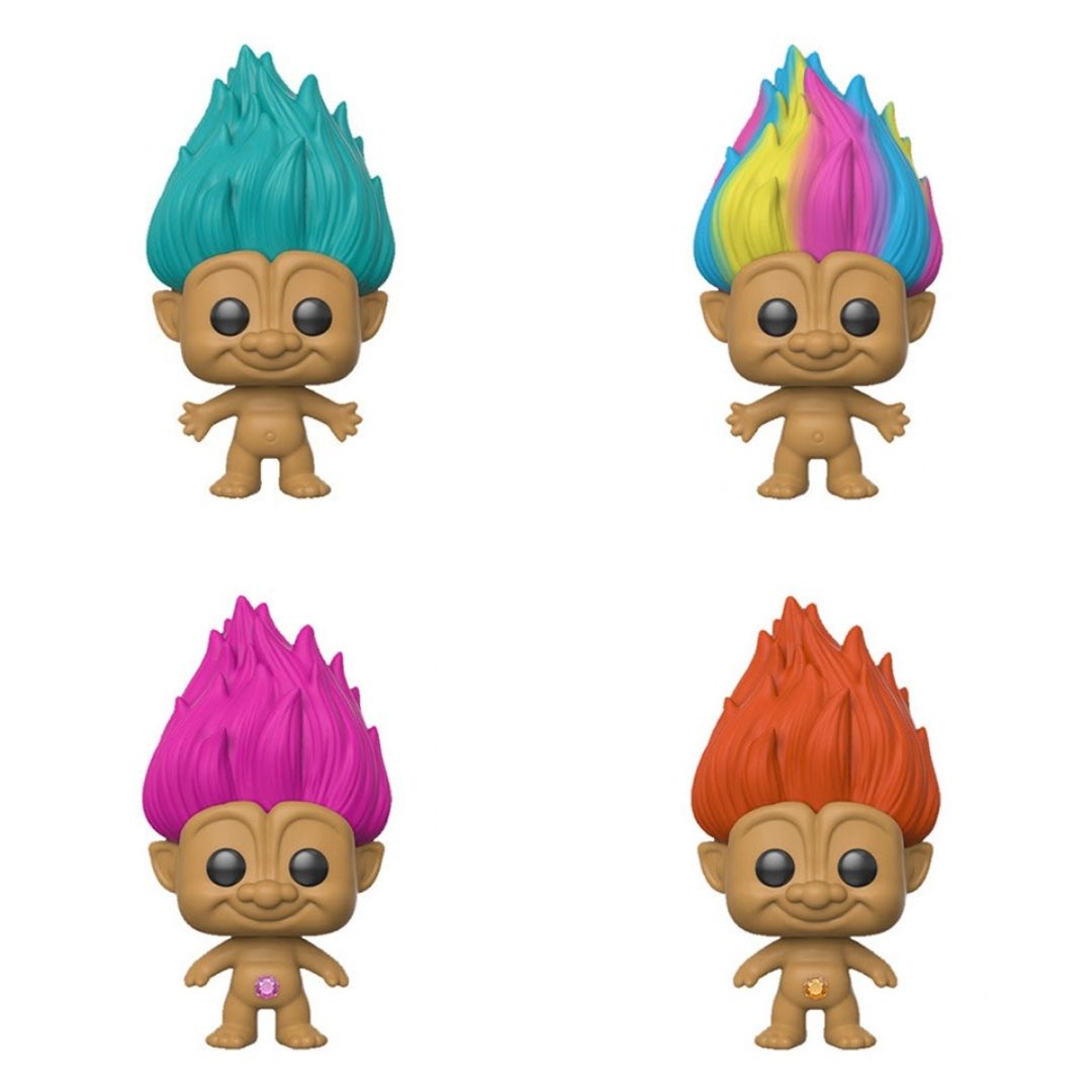 Trolls Pop! Vinyl Figures [Set of 4] - Fugitive Toys