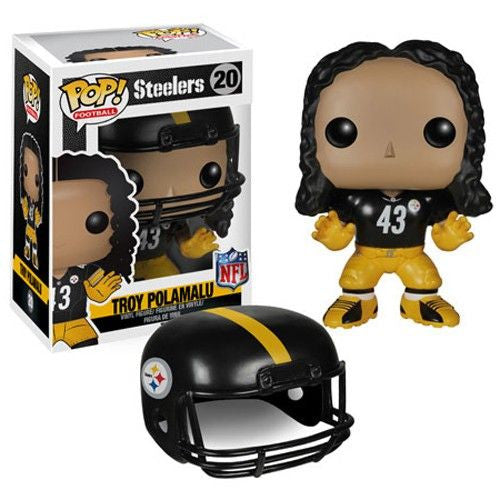 NFL Pop! Vinyl Figure Troy Polamalu [Pittsburgh Steelers] - Fugitive Toys