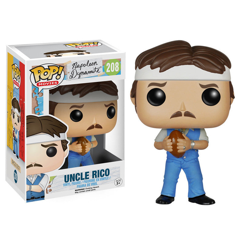 Movies Pop! Vinyl Figure Uncle Rico [Napoleon Dynamite] - Fugitive Toys