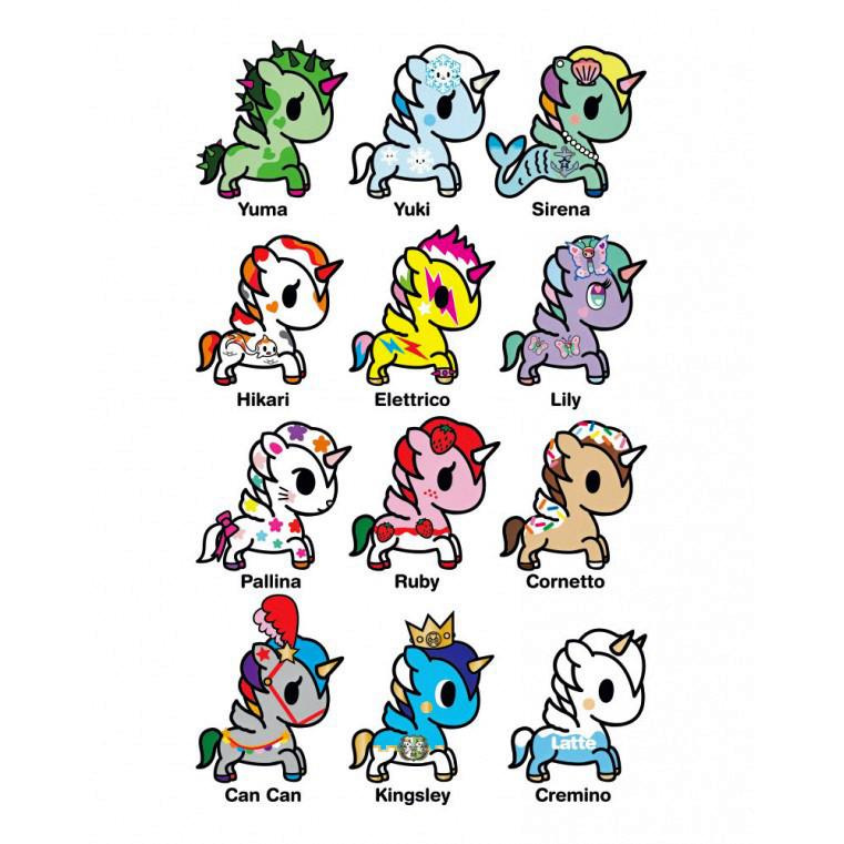 Tokidoki Unicorno Series 4: (1 Blind Box) - Fugitive Toys